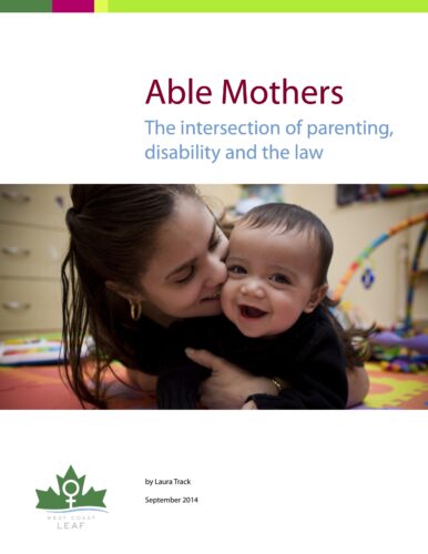 Able Mothers The intersection of parenting, disability and law