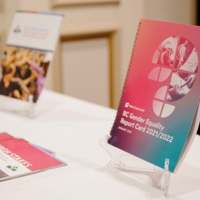 Three reports are displayed on a white table cloth.