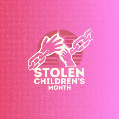Stolen Children's month logo